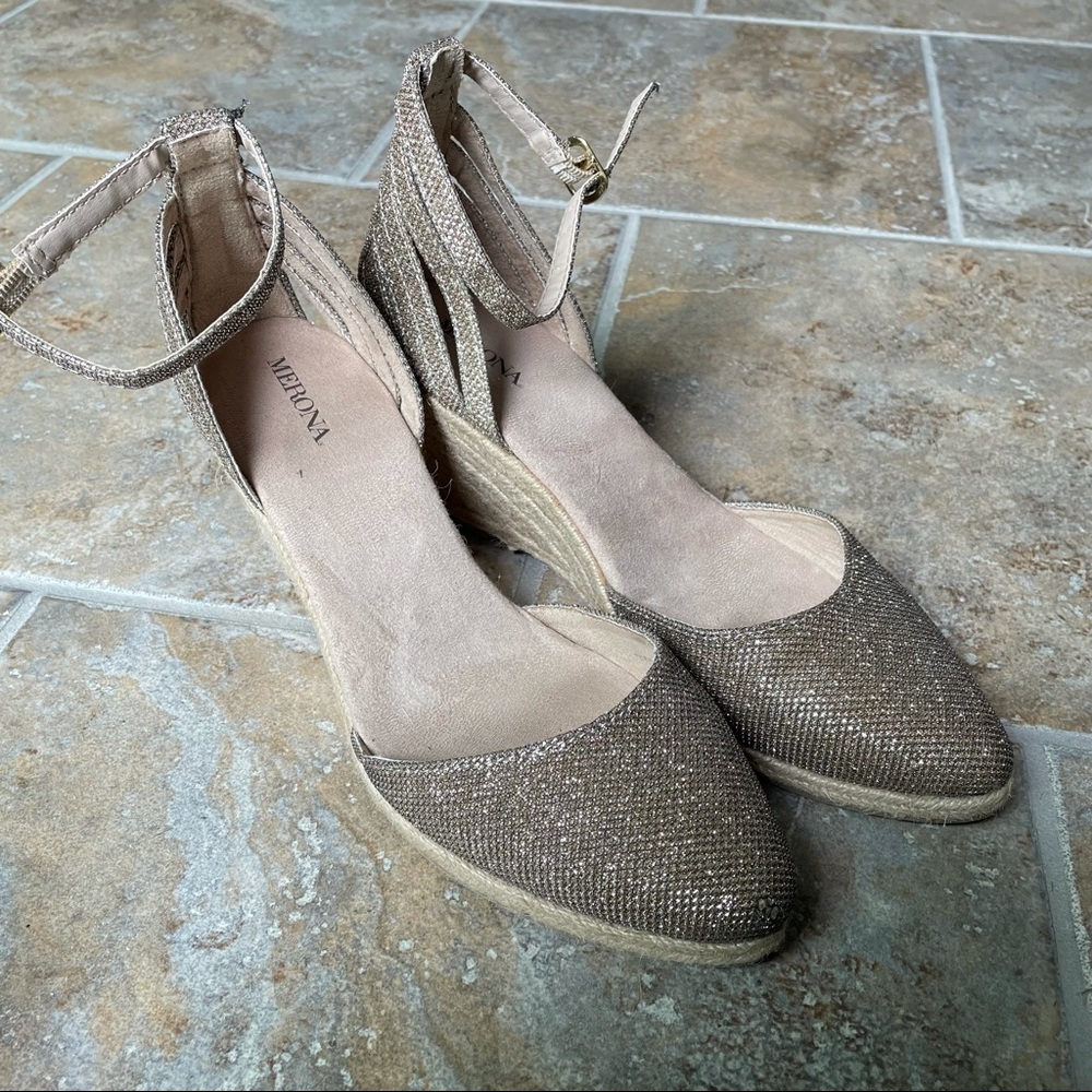 Sparkly Wedding Wedges